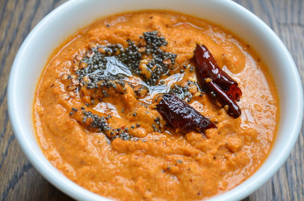 Tomato Coconut Chutney - Spice Container